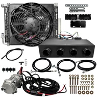 Treeligo Universal 12V Brushed DC 9000BTU Underdash AC Electric Cool Only A/C Kit for Auto Car