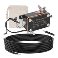 Pocket EFHW Antenna K24 3-30Mhz Frequency Band Shortwave Antenna Wideband End-Fed Halfwave Antenna