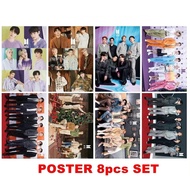 KPOP POSTER 8pcs 42cm x 28cm
