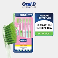 Oral-B Ultrathin Green Tea Toothbrush 5 Count