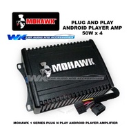 MOHAWK 4CHANNEL PLUG AND PLAY AMPLIFIER FOR ANDROID PLAYER
