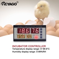 ใหม่ XM-18 ตู้ฟักไข่ ดิจิตอลอัตโนมัติขนาดเล็กตู้ฟักไข่ควบคุมอุณหภูมิคอนโทรลเลอร์ความชื้นและอุณหภูมิ