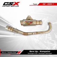 Exhaust csx factory muffler PNP Sleep engine type Gen 1