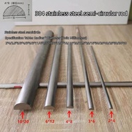 304 Stainless Steel Half Round Steel Bar Solid Half Round Rod Half Round Rod Straight Bar