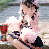 Ethnic Princess Dress Girls Ethnic Costumes Girls Wear Two-Piece Suit