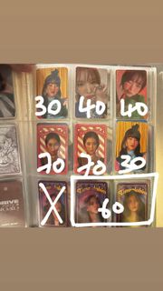 RED VELVET 小卡 WENDY SEULGI IRENE YERI