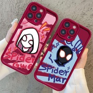 Couple Marvel Spider Man Phone Case For Huawei Nova Y70 3 4 7 10 SE 6i P20 P30 P40 Mate 20 30 40 Pro Soft Silicone Cartoon Fashion Full Protection Shockproof Cover