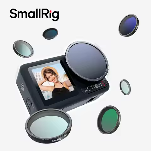 Smallrig Nd Filter Kit and Standard Filter Kit for Dji Osmo Action 5 Pro / 4 Filter CPL FSND Snap-On