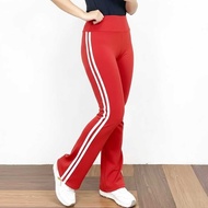 Flare Yoga Leggings Sport Gym Pants Cutbray Basic Wide Leg Highwaist Yoga Flare Pants