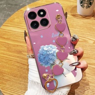 VRQR Phone Case for Huawei Honor X8C X8B X8A X8 5G X6C X6A X6S X6 Honor 70 Lite Casing Cute Smiling 