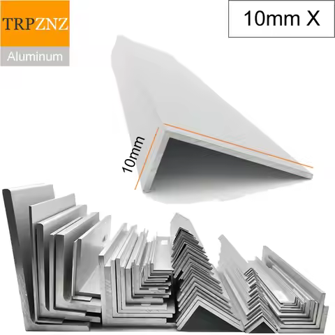 5x10 10x10 10x15 10x20 10x25 10x30 10x40 10x50 6063 Right Angle aluminum profile L shape aluminum al