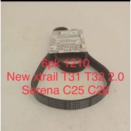 Fanbelt V belt Fan Belt Nissan Xtrail T32 2000cc Serena C25 Serena C26 6pk1210