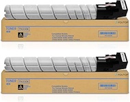 2PK Remanufactured TN-330 TN330 (AC7A030) Black Toner Cartridge Replacement for Konica Minolta Bizhu