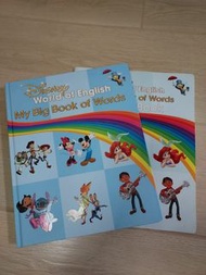 [新版全新] My big book of words 可配點讀筆玩 發聲生字詞典 Disney world of English 迪士尼美語世界 英文詞彙大書 DWE 包sticker book