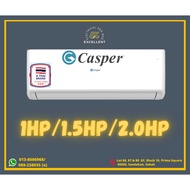 (SABAH ONLY) CASPER AIR-CONDITIONER 1HP / 1.5HP / 2HP R32 GAS HAWA DINGIN STANDARD NON-INVERTER BIASA AIRCOND  冷气 空调