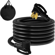 SBB 50-Amp 25Ft Extension Cord for RV and EV, 4-Prong 250-Volt, NEMA 14-50P to 14-50R 6/3, 8/1 STW A