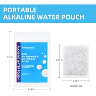 Portable Alkaline Water Filter Pouch Alkaline Hydrogen Rich Water Filtration System for Your Bottle,
