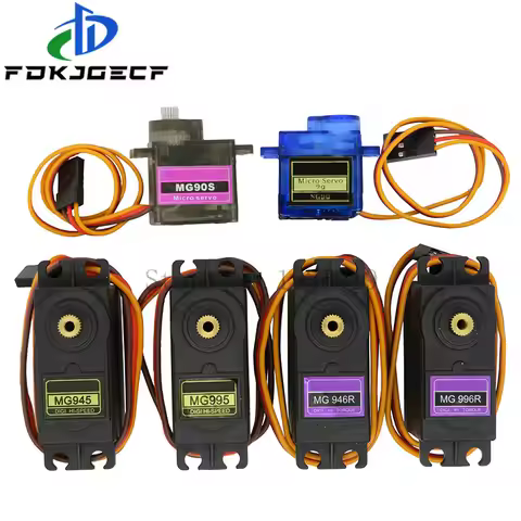 SG90 MG90S MG945 MG946 MG995 MG996 Servo Metal Gear for Model Helicopter Boat For Arduino UNO DIY MG