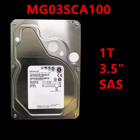 1PCS New Original Hard Disk For Toshiba 1TB 3TB 3.5" 64MB 7200RPM HD MG03SCA100 MG03SCA300
