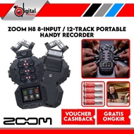 ZOOM H8 8-INPUT / 12-TRACK PORTABLE HANDY RECORDER - ANARCHY SHOP