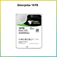 [เพื่อส่งพร้อม] Seagate Enterprise 16TB Exos X16 SATA 7200RPM 256M 3.5นิ้ว ST16000NM001G ฮาร์ดไดรฟ์ภ