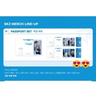 Hyunjin Felix passport set Stray kids fan meeting pilot merch