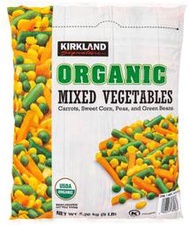 ( COSTCO 好市多代購 ) Kirkland Signature 科克蘭 冷凍有機綜合蔬菜 2.26公斤