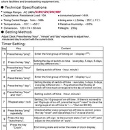 Programmable 240V 10A DIGITAL TIMER SWITCH Automatic Relay Switch Timer