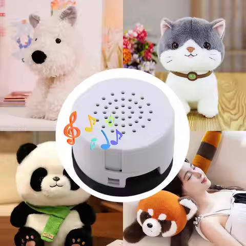 60 Seconds Stuffed Animal Sound Recorder Clear Voice Recordable Recording Device Sound Box Electroni