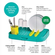 TUPPERWARE DISH CADDY Tupperware Dish Caddy Blue Set L45.7 W 36.5 H 13.1CM Detachable cutlery holder