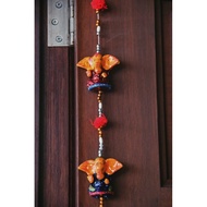 Handmade Long Ganesh Hanging Decoration Home Decoration/Festive Decor/Deepavali/Thaipusam/Pongal.