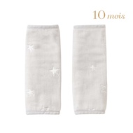 [10mois] Japan-Made Six-Layer Yarn Strap Saliva Towel Easy To Remove Clean|