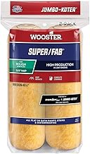 Wooster Brush RR309-6 1/2 Super/Fab Jumbo-Koter Paint Roller, 3/4 in Nap, 6-1/2 in L, Knit Fabric Co