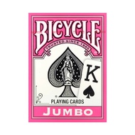 BICYCLE Playing Cards <Jumbo> Pink Poker Card