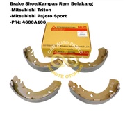 BRAKE SHOE BRAKE PADS TRITON 2.5 2500CC OLD PAJERO SPORT 4600A106