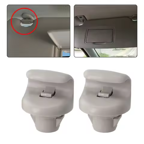 2pcs Car Sun Visor Support Clip 96409BC402 for Nissan Qashqai J10 2007-2013 Sun Visor Hook Bracket f