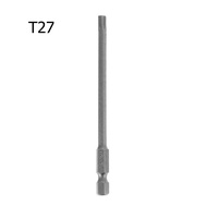 Toolstar ดอกไขควง Torx แม่เหล็กดอกไขควง150มม. ยาว T8 T10 T15 T20 T25 T27 T30 T40จัดส่งฟรีจำนวน1ชิ้น