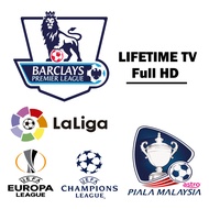 PROMO Lifetime TV Liga Malaysia EPL LaLiga Europa Champion League Piala FA Liga Super IPTV Live OTT Navigator Tivimate