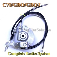 45010-086-721 H0NDA C70 GBO GBOJ(H0NDA EX3) Front Hub Panel + Brake System