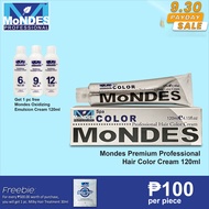 Mondes Professional Hair Color Cream 120ml