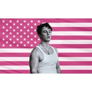 Crusmary Drew Starkey Flag Funny Flags for Bedrooms Decorative Home Objects Flaga Tapestry Garage De