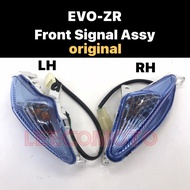 ORIGINAL DEMAK EVOZR EVO-ZR EVO ZR FRONT SIGNAL SET LAMP LIGHT LAMPU SIGNAL DEPAN KIRI KANAN SET EVO