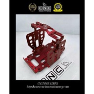 Genuine CNC Adjustable Billet Battery Bracket Holder Bateri Tray NS40 NS60 NS70 DIN55 Amaron