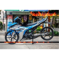 New 2025 blue and silver Exciter 155 Y16ZR stamp Y16ZR accessories