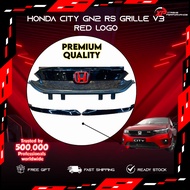 Honda City GN2 RS GRILLE V3 RED LOGO BLACK LOGO