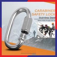 Safety Snap Carabiner Lock Stainless Steel ChainHOOK - XD-8620