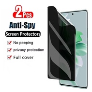 OnePlus9 OnePlus9Pro OnePlus9R OnePlus9RT 2Pcs 700D Anti Spy Privacy Soft Hydrogel Film For OnePlus 