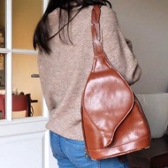 復古法國Lanchas真皮背包