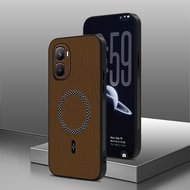 For INFINIX GT50 Pro 2026 Wireless Charging Phone Case Infinix GT50 Pro Leather Texture Shockproof C