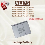 High Quality A1175 Laptop battery 10.8V 5000mAh For Apple MacBook Pro 15"  A1226 A1260 A1150 A1211 M